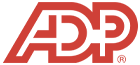 ADP payroll services company logo